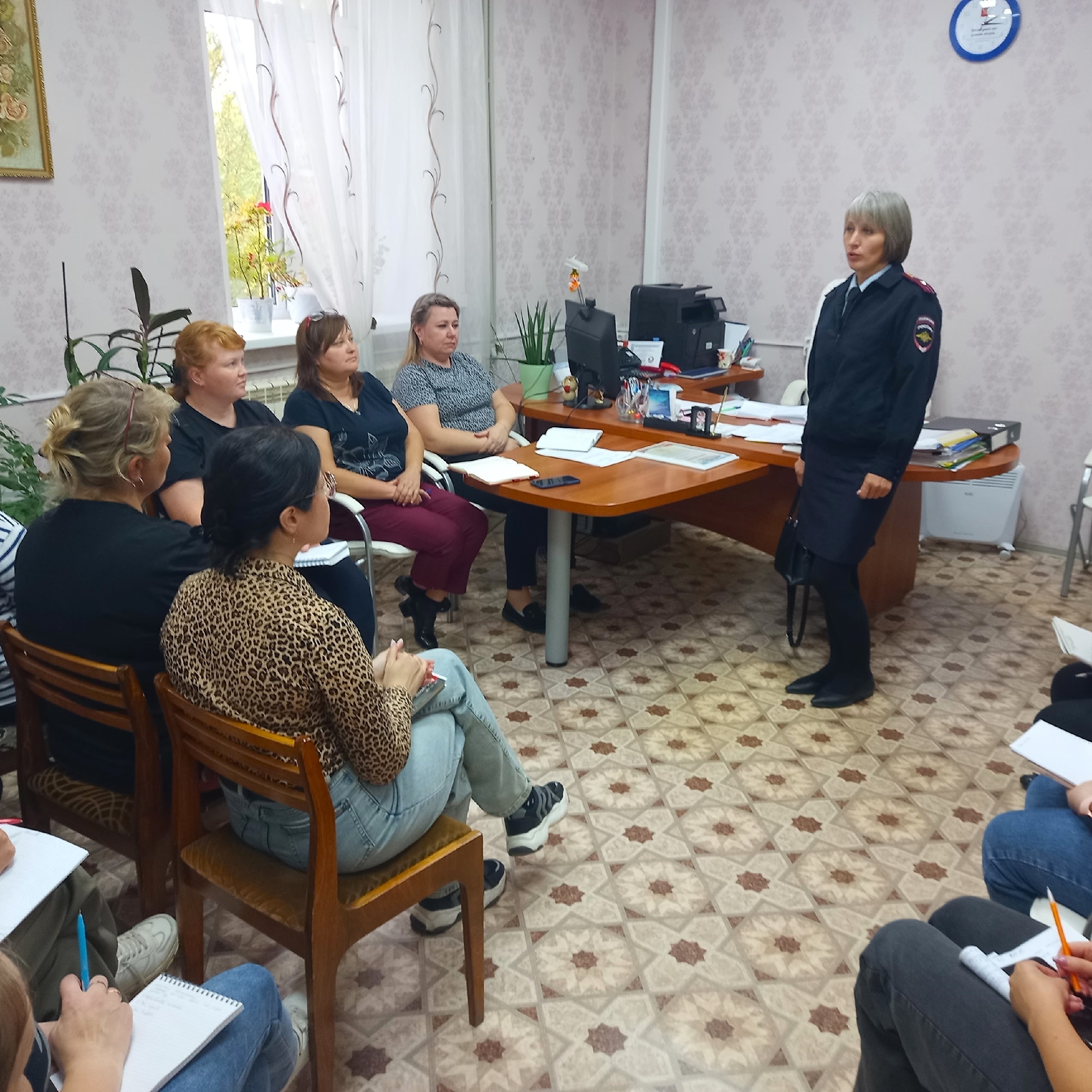 23 сентября, состоялось учебное занятие для специалистов Комплексного центра