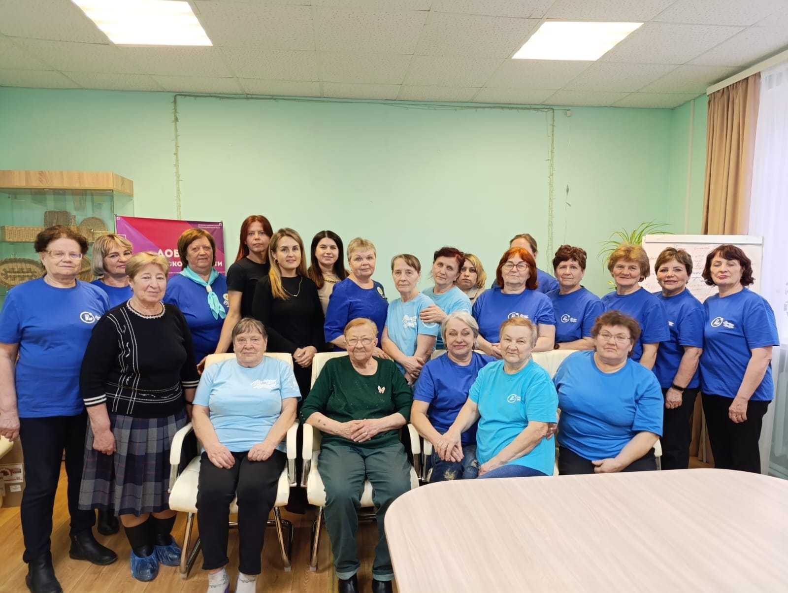 Кустовой практический семинар по созданию социальных проектов  "серебряных"  волонтеров​