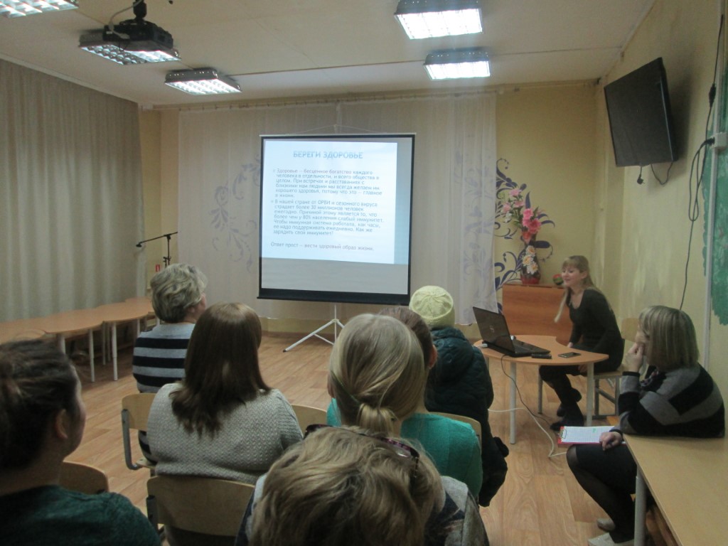 В  клубе «Тепло семьи» состоялась встреча с педиатром